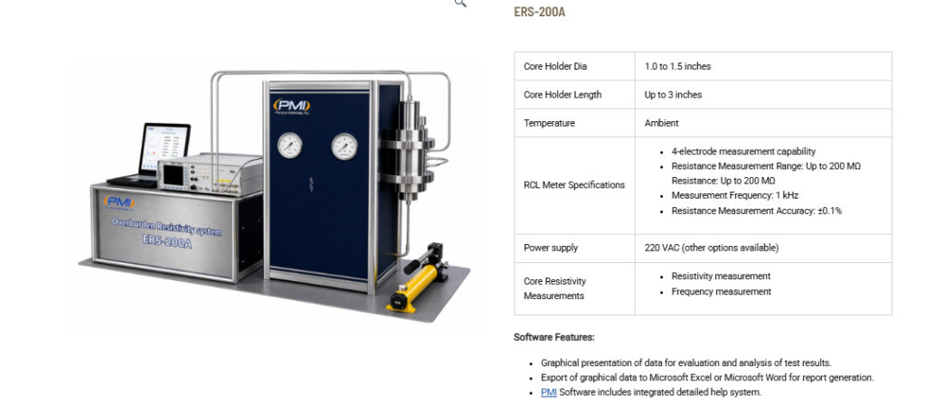 ERS-200A Overburden Resistivity System